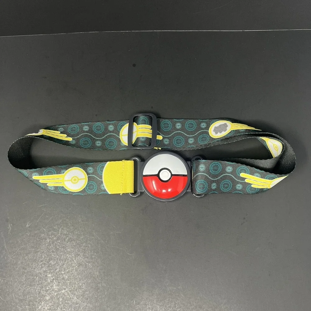 Black‎ Pokemon Clip N Go Belt Poke Ball Adjustable Size Nintendo